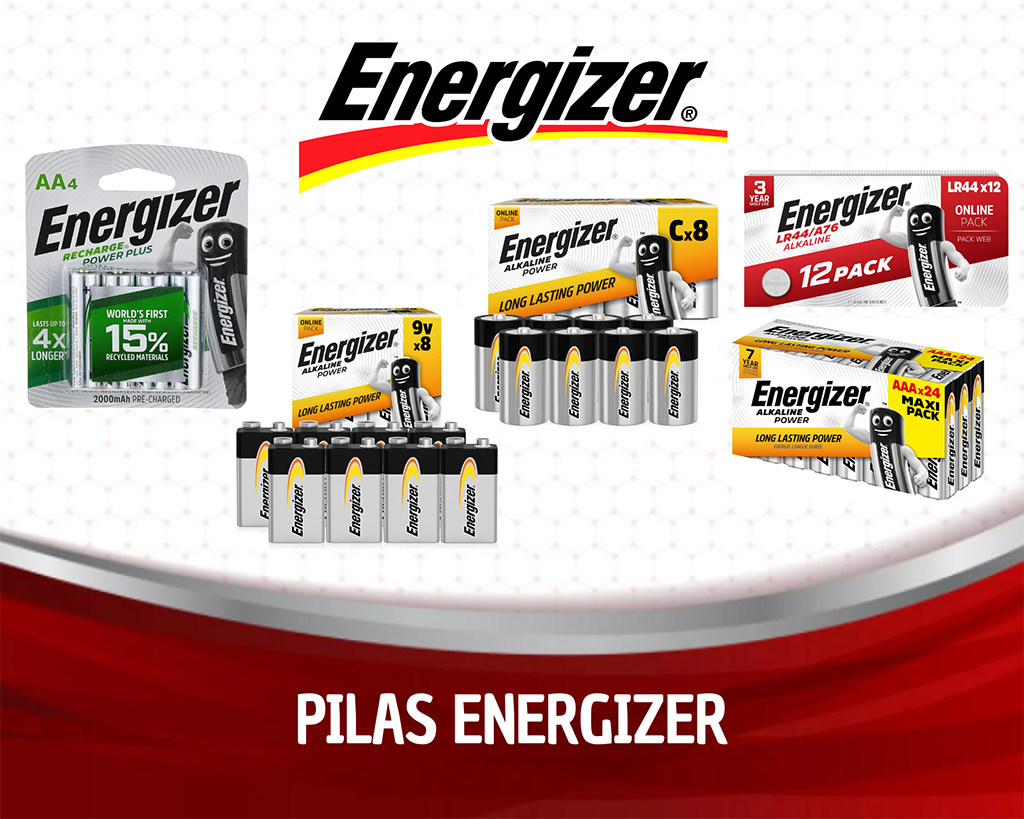 Pilas marca Energizer